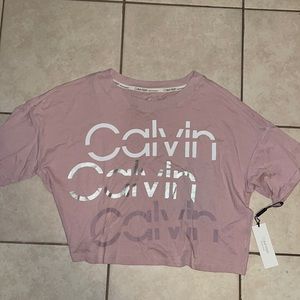 Womens Calvin Klein Crop Top